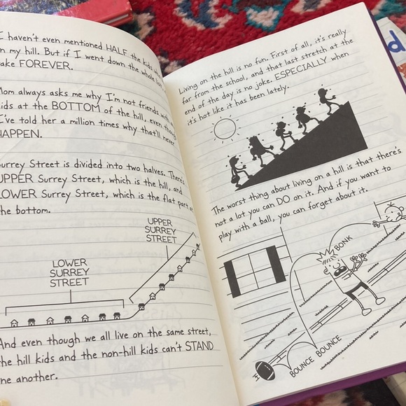 Three Diary of a Wimpy Kid books as shown. By Jeff Kinney.  Hardbacks. - Picture 6 of 6